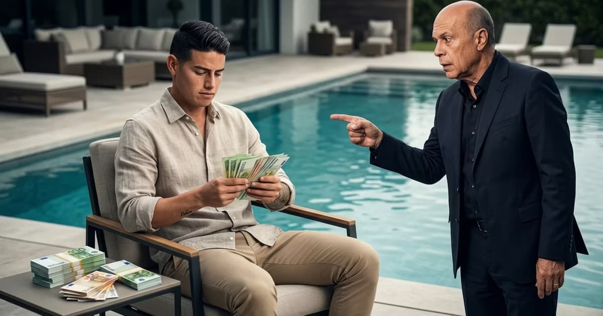 Carlos Antonio Vélez y James Rodríguez