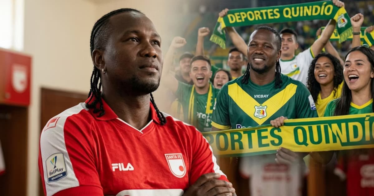 Rodallega puede regresar a Deportes Quindío con una misión más grande que marcar goles