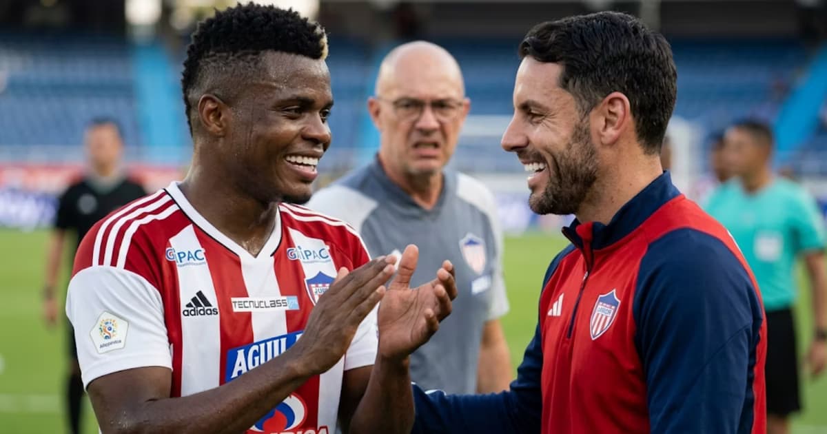 Déiber Caicedo reveló la razón detrás de la remontada de Junior con Viera