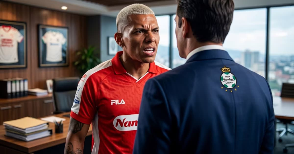 Santos Laguna enfrentaría un problema si no vende a Franco Fagúndez a Santa Fe