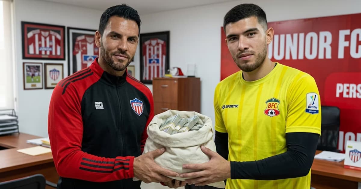 Junior busca el fichaje de Sebastián Guerra de Barranquilla FC tras ser figura en la Copa Colombia