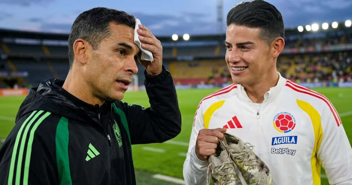 Rafa Márquez calentó el Colombia vs México por James Rodríguez: "Qué bueno que se retiró"