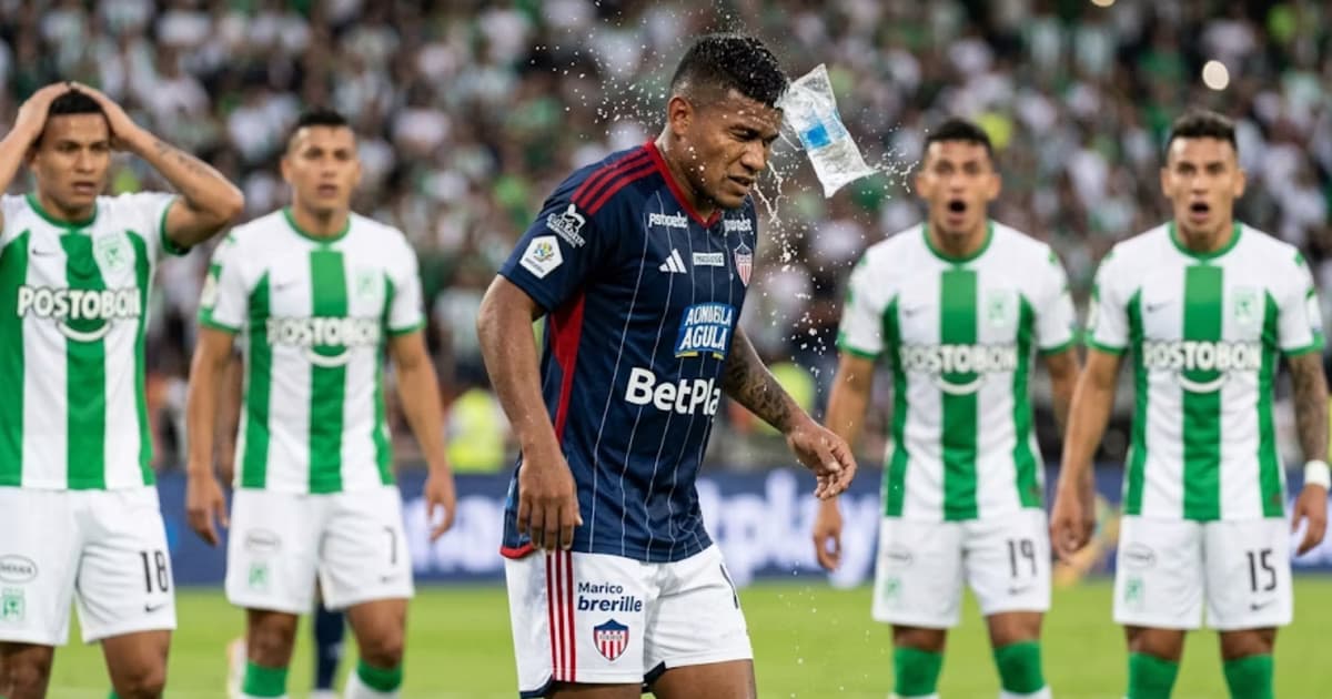Atlético Nacional arriesga sanción tras el botellazo a Cristian Barrios en el Atanasio