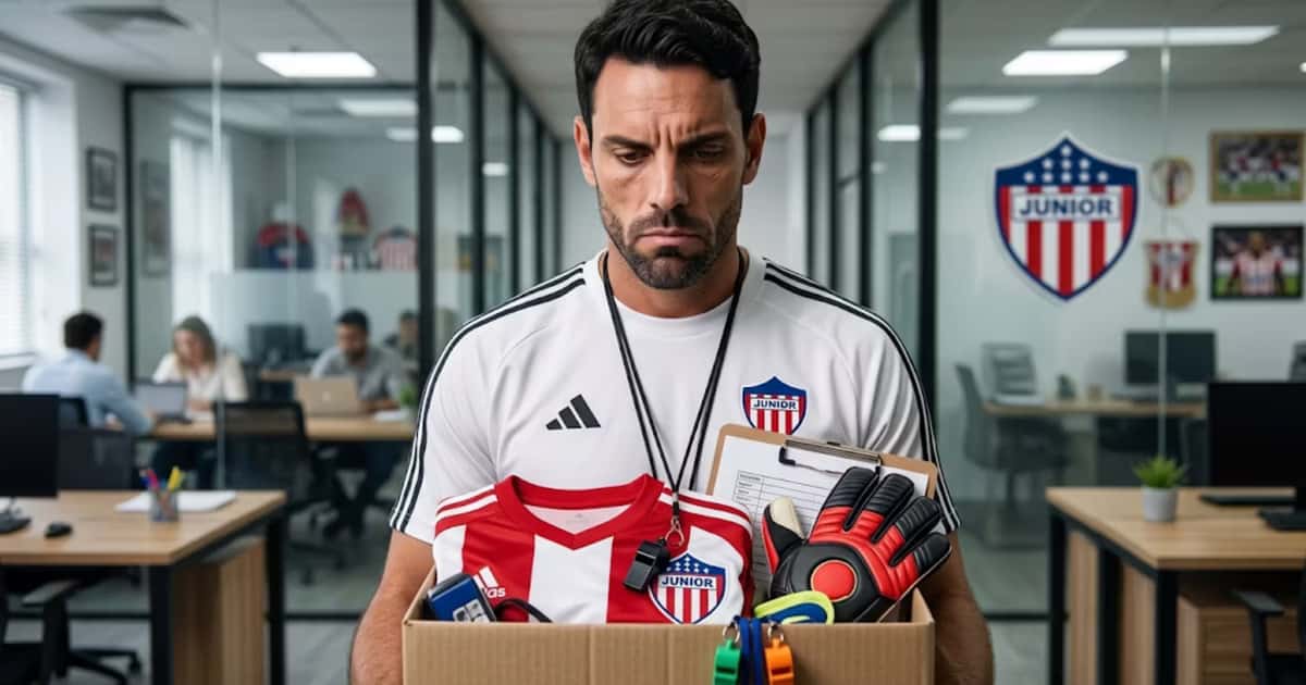 Junior evalúa dos entrenadores para reemplazar a Viera tras perder 3-1 ante Bucaramanga