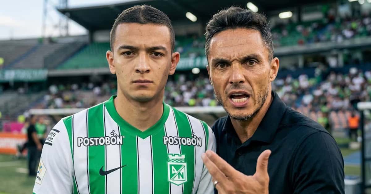 Felipe Marín fue el jugador que menos gustó a Lucas González en el 3-1 de Atlético Nacional a Junior