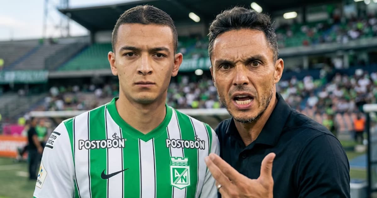 Felipe Marín fue el jugador que menos gustó a Lucas González en el 3-1 de Atlético Nacional a Junior