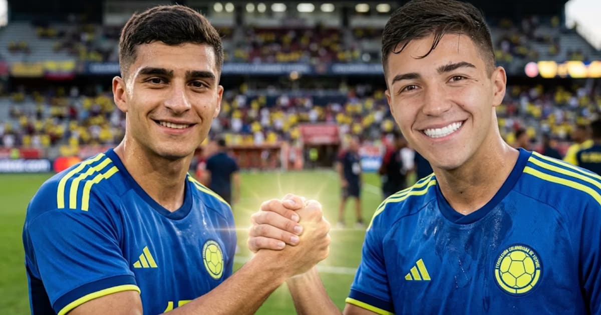 Samuel Velásquez reveló la razón de su química con Rengifo tras la victoria de Colombia 2-0 ante Perú