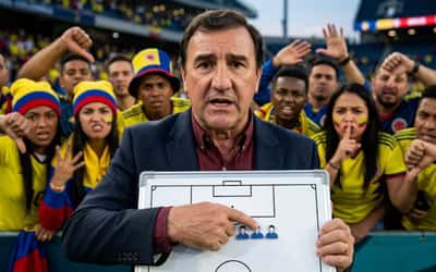 Néstor Lorenzo confirma que la línea de tres seguirá en la Selección Colombia