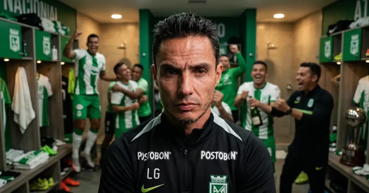 Atlético Nacional venció 2-0 a Santa Fe pero hay un detalle defensivo que preocupa a Lucas González