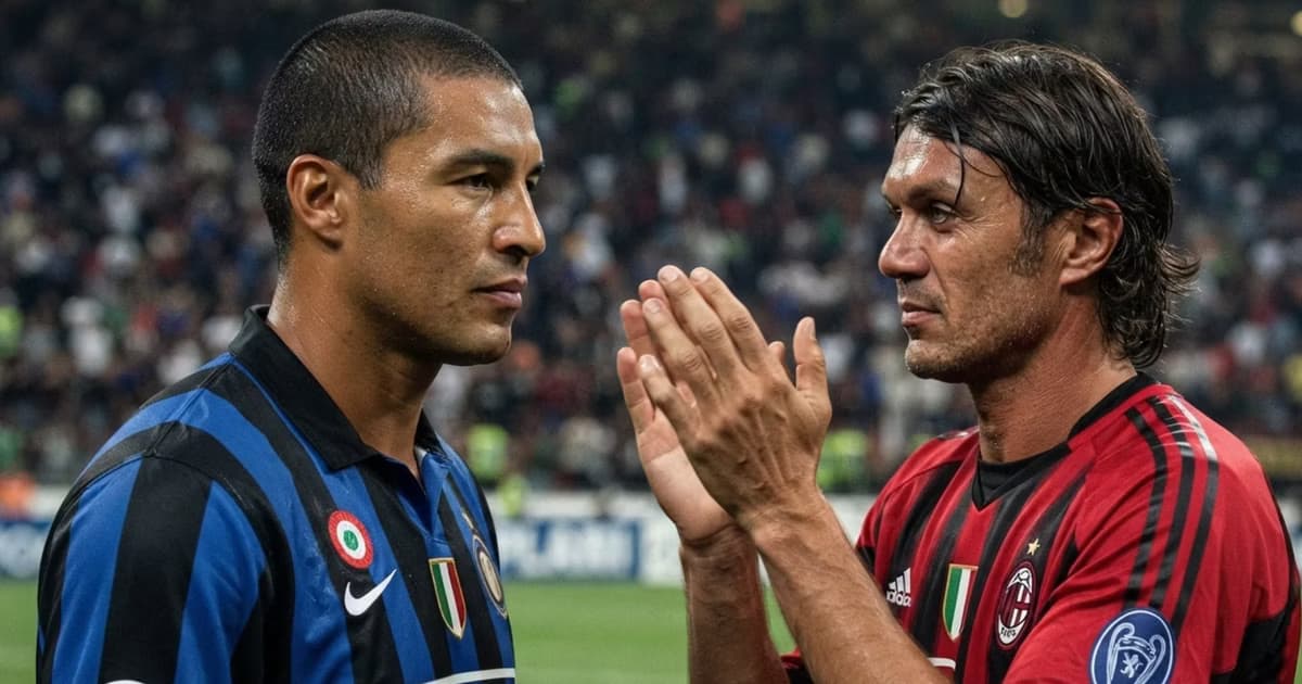 Iván Ramiro Córdoba y Paolo Maldini