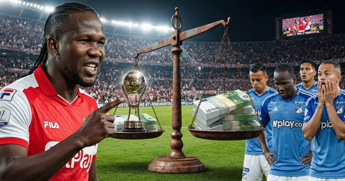 Cifras Millonarios y Santa Fe