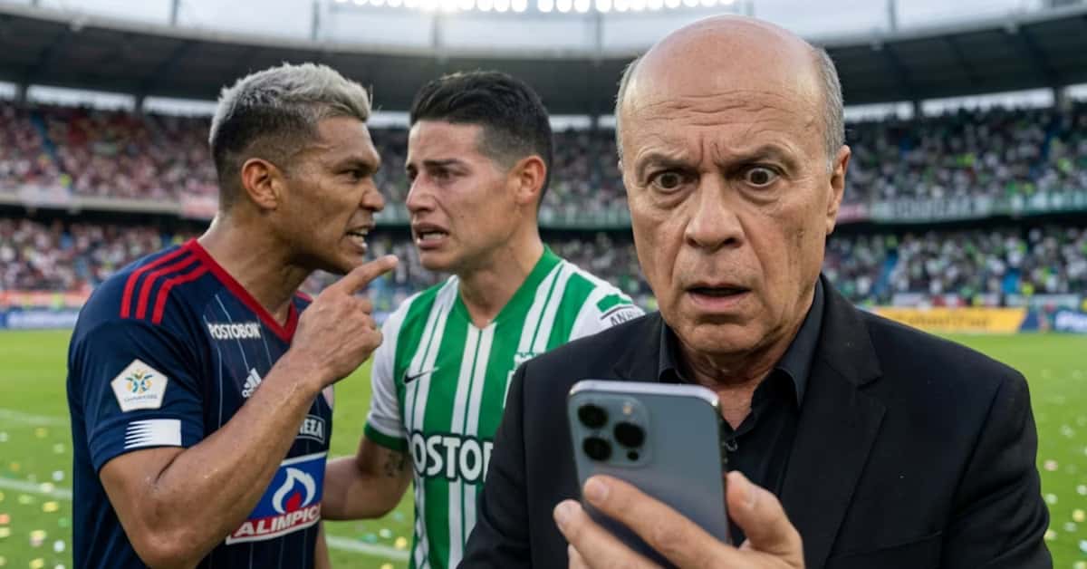 El cruce entre James Rodríguez y Teófilo: los videos que desmienten la versión de Carlos Antonio Vélez