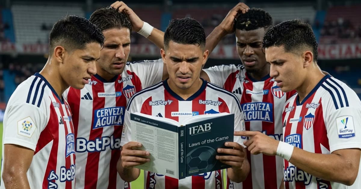 El contacto que favoreció a Junior no necesariamente tenía que terminar en penal