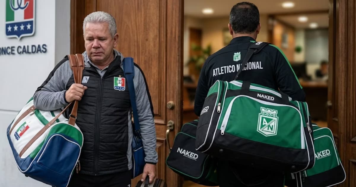 Hernán Darío Herrera ya no es más el técnico de Once Caldas y su reemplazo llega de Atlético Nacional