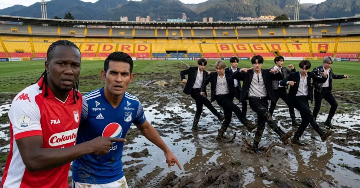Alarma en Santa Fe y Millonarios por el estado del césped de El Campín tras shows de BTS