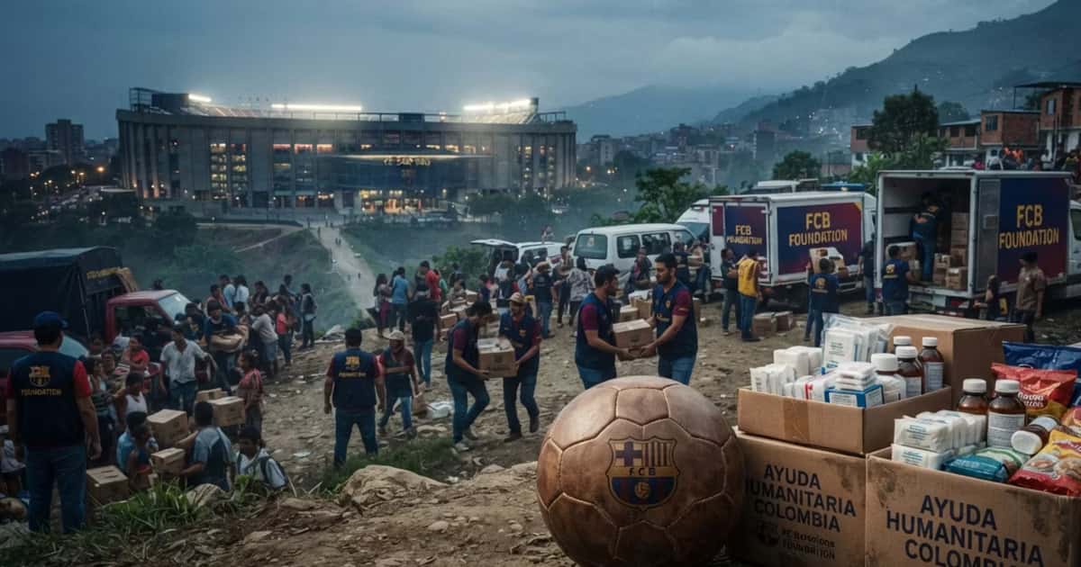 FC Barcelona anunció una donación inicial de 100.000 euros