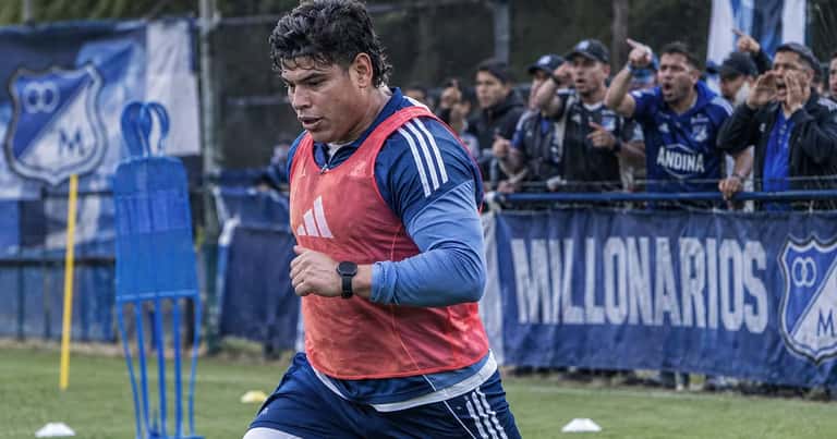 Millonarios confirmó el regreso de Jorge Arias, pero los hinchas dudan de su físico