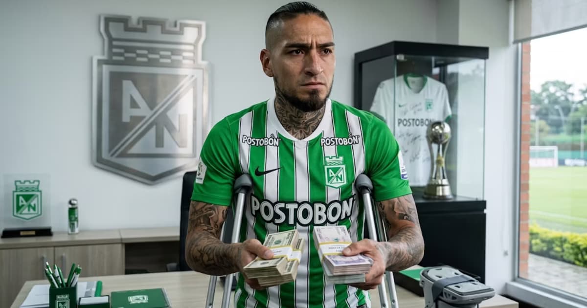 La lesión de Cristian "Chicho" Arango le costará a Atlético Nacional casi 3 mil millones de pesos
