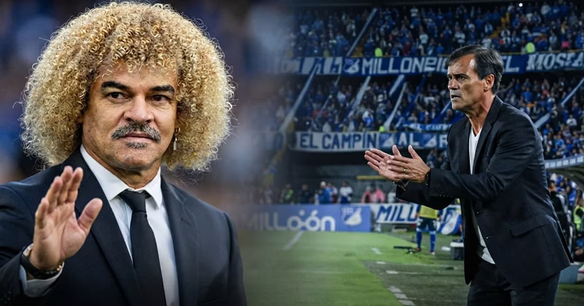 Pibe Valderrama y Fabián Bustos