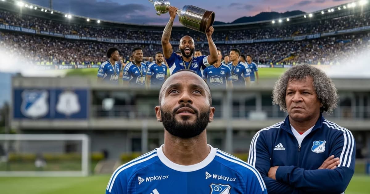 Leonai Souza apunta a la Libertadores, pero Millonarios todavía debe asegurar su clasificación