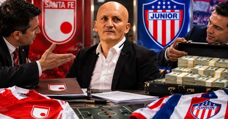 Junior podría superar a Santa Fe con más dinero para los fichajes de Repetto