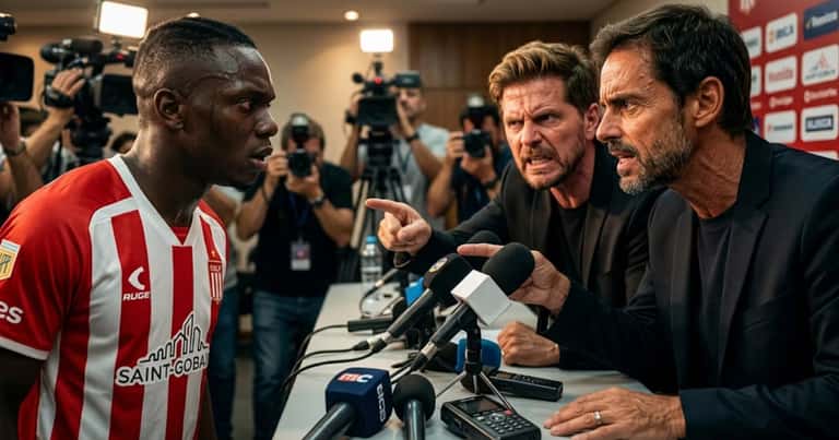 Edwuin Cetré queda bajo la mirada de la prensa argentina tras fallar ante Flamengo