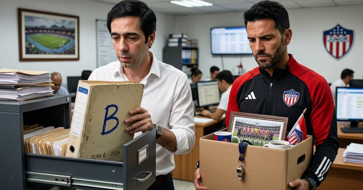 Junior empieza a preparar el plan B mientras Sebastián Viera pierde respaldo
