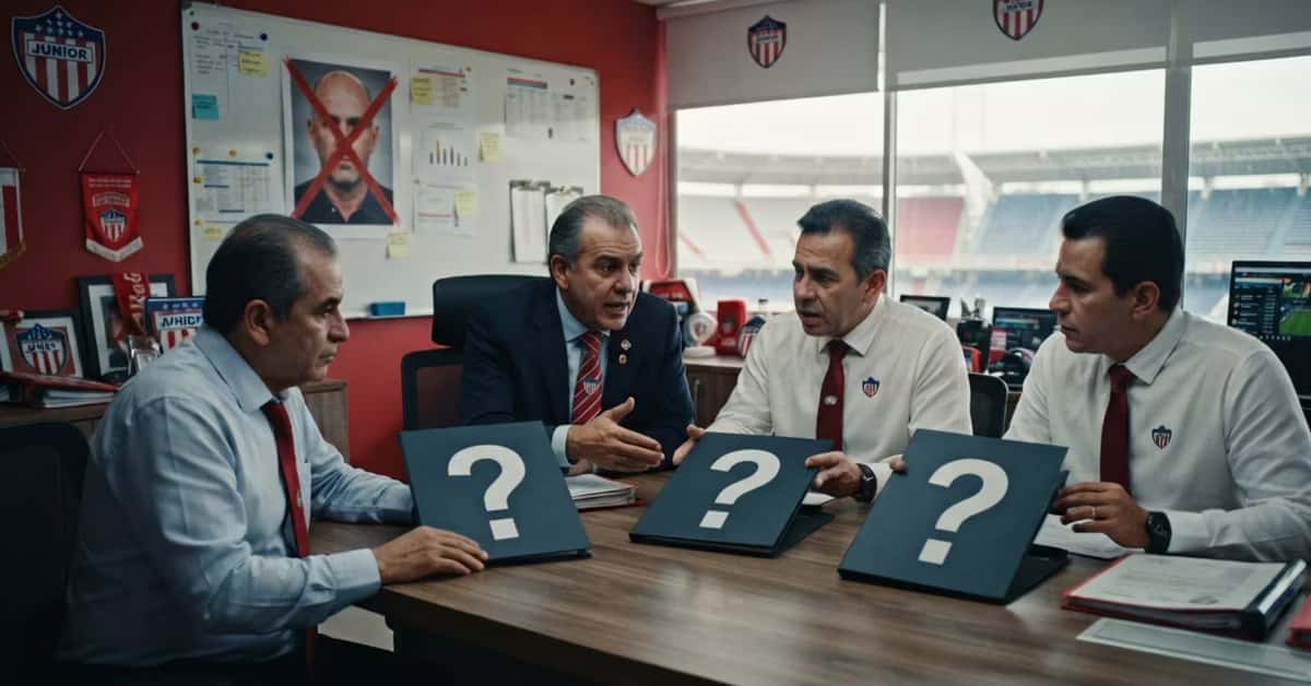 Directiva de Junior buscando nuevo DT