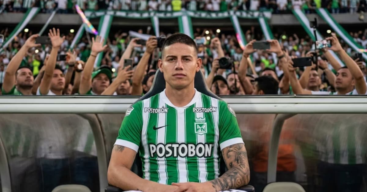 La popularidad de James supera su rendimiento en sus primeros partidos con Nacional