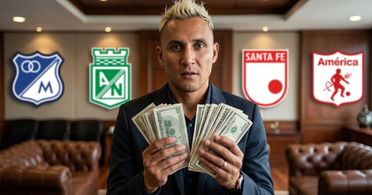 El salario de Keylor Navas complica a los clubes colombianos interesados