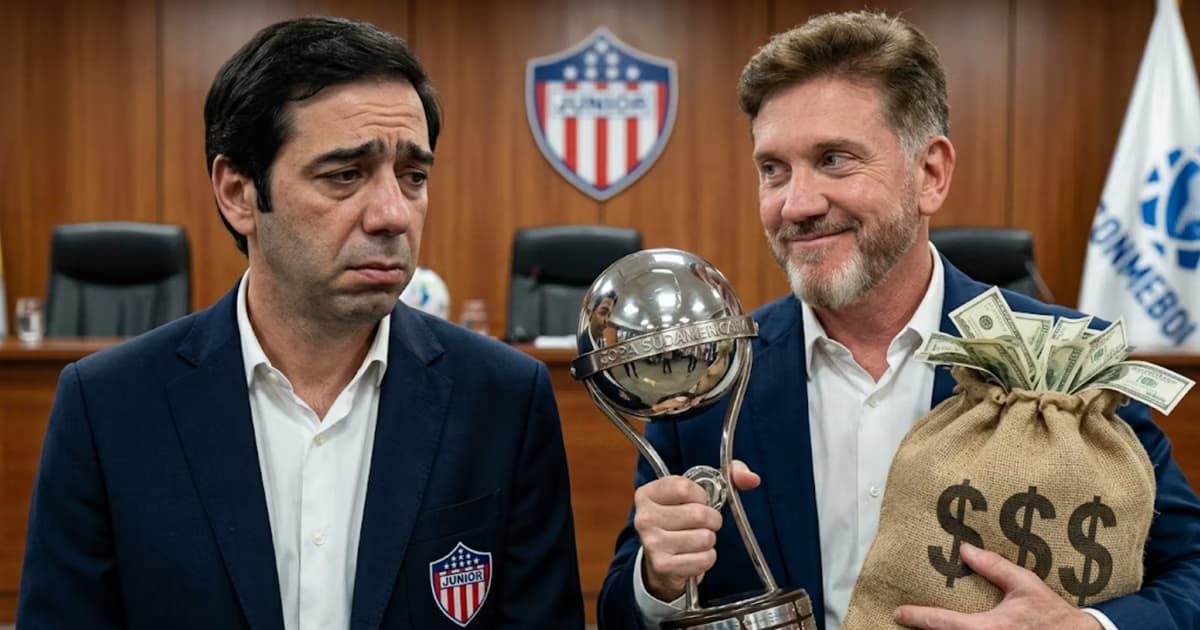 Conmebol evalúa cambiar la final de Copa Sudamericana y Junior perderá una millonada