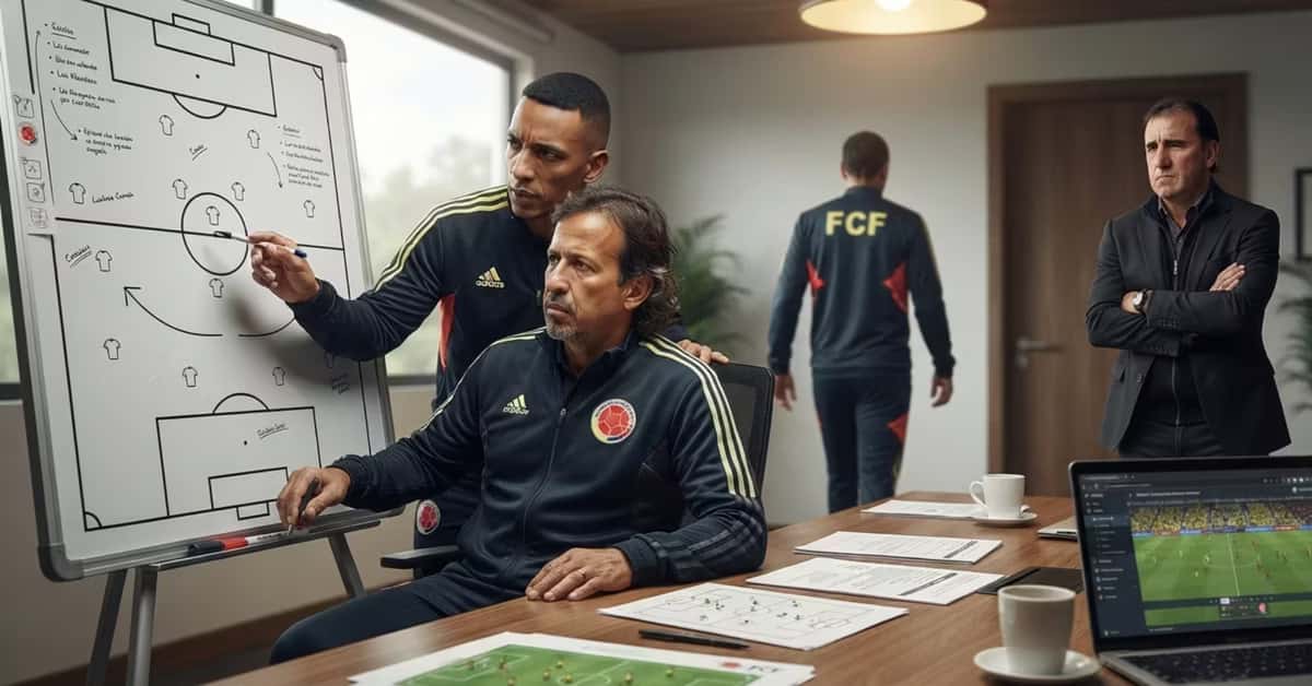 Néstor Lorenzo y su nuevo asistente técnico