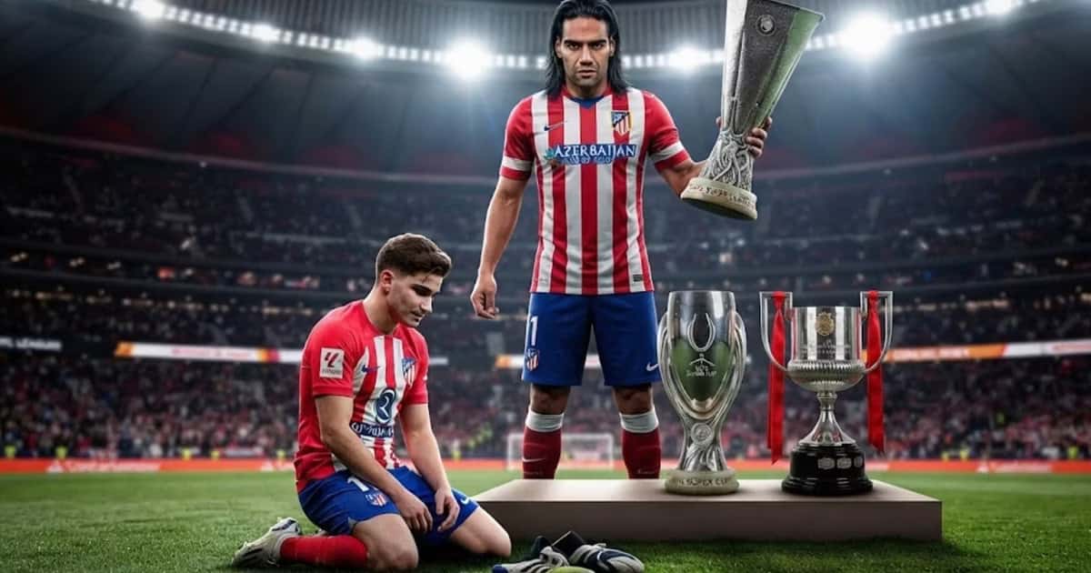 Falcao supera a Julián Álvarez