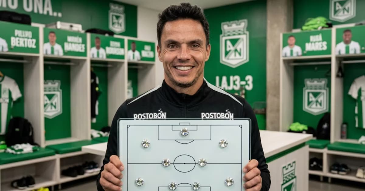Atlético Nacional prepara una alineación con toques juveniles para visitar a Boyacá Chicó en Tunja