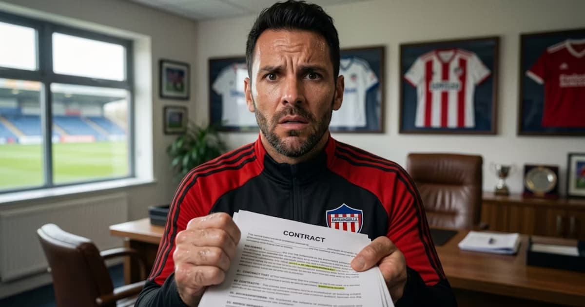 Junior puede darle un ultimátum deportivo a Sebastián Viera antes de cambiar de técnico