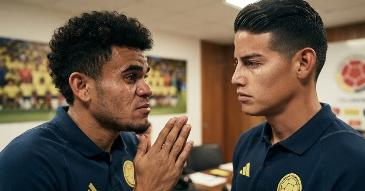 Luis Díaz y James