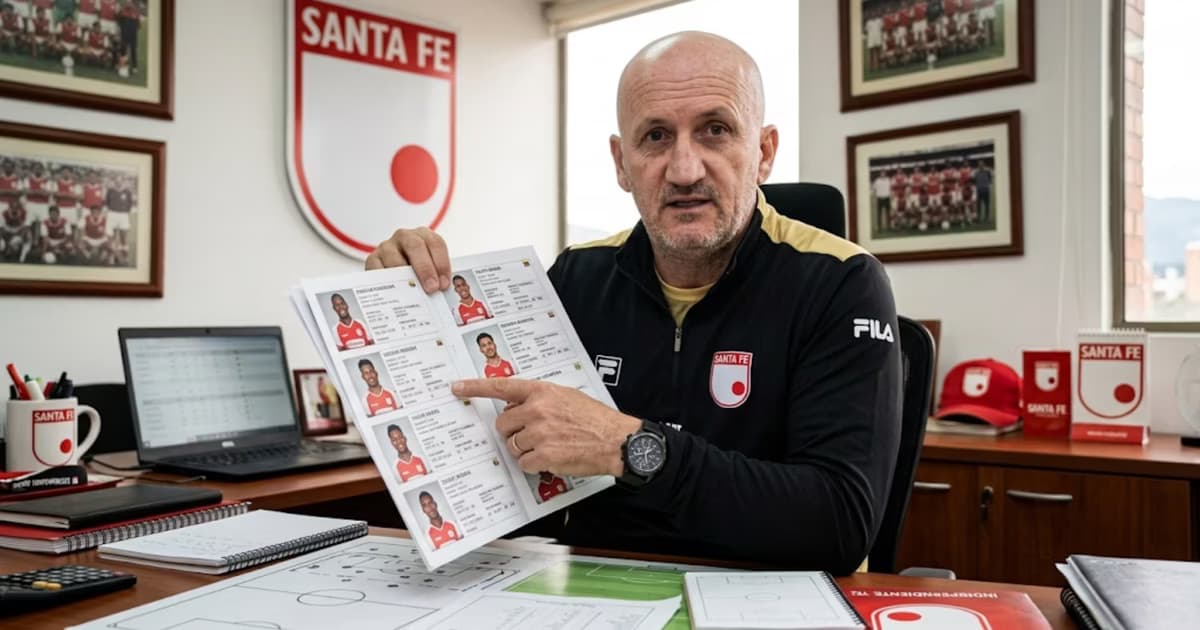 Pablo Repetto podría pedir más refuerzos para renovar con Santa Fe en 2027