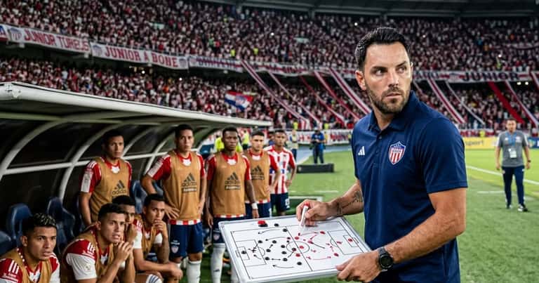 Sebastián Viera podría encontrar en los suplentes de Junior sus primeros refuerzos