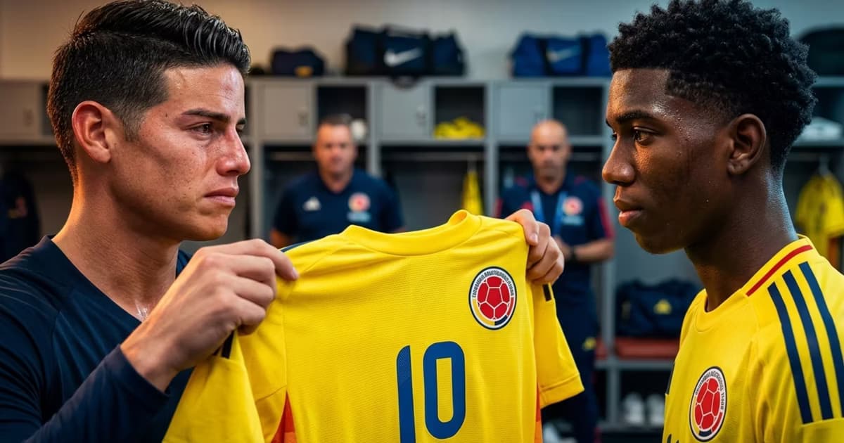 Yáser Asprilla y James Rodríguez