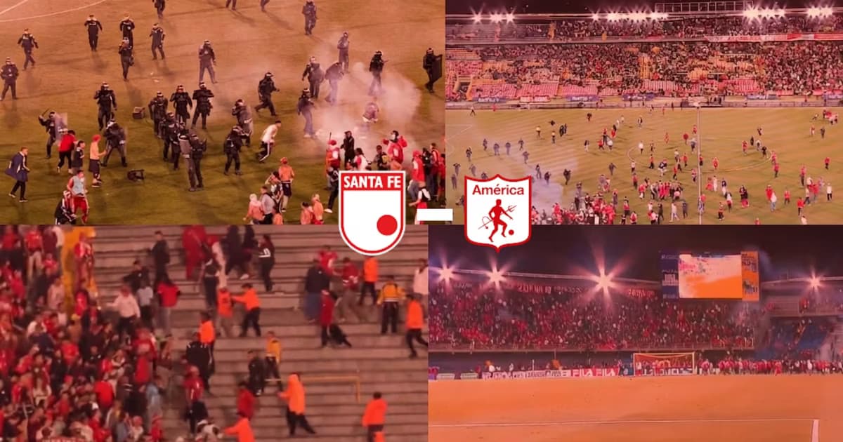 Violencia en Santa Fe vs. América