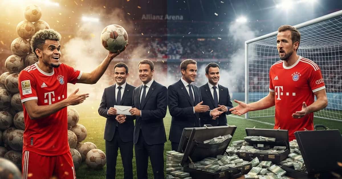 Harry Kane cobra casi el doble que Luis Díaz,