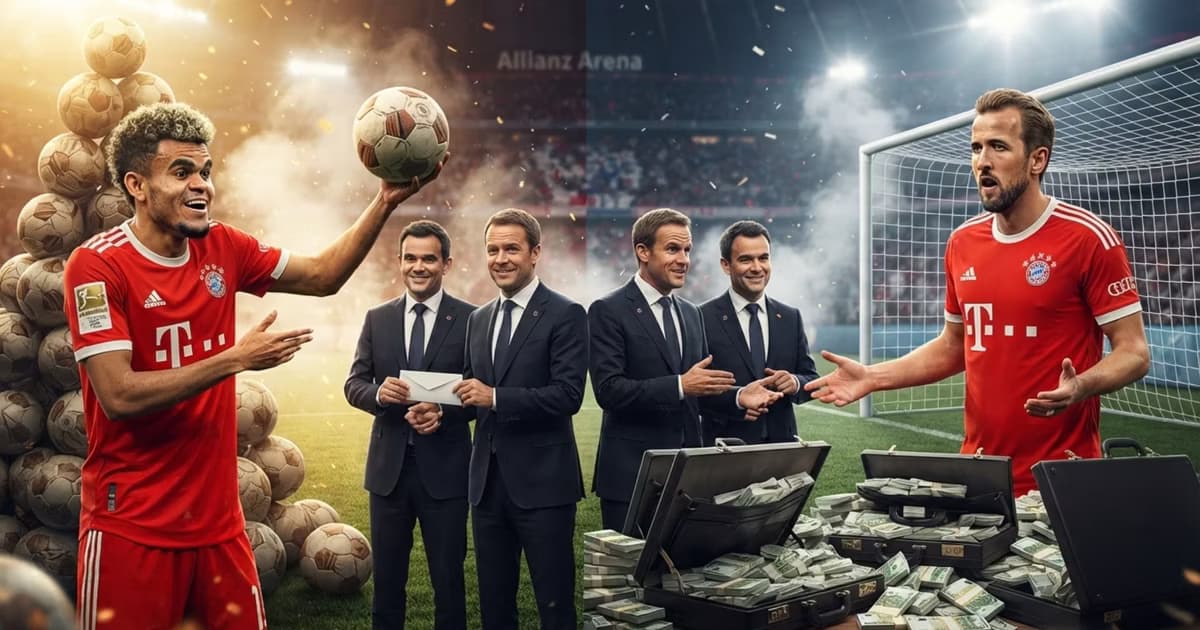 Harry Kane cobra casi el doble que Luis Díaz,