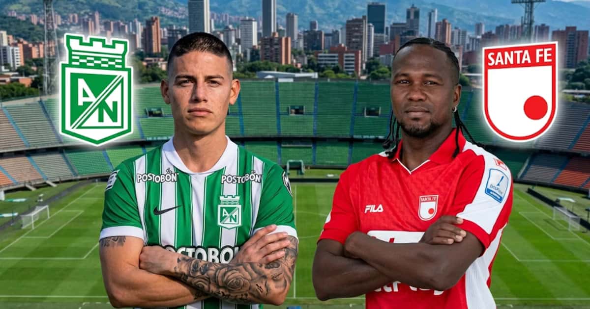 Atlético Nacional vs. Santa Fe hoy: hora, dónde ver y alineaciones del partido pendiente de la fecha 5