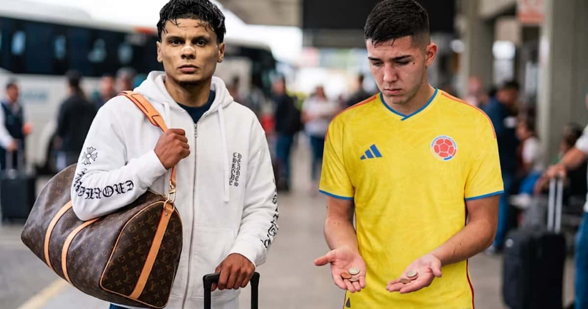 Richard Ríos llegó a la Selección Colombia con un bolso de lujo que vale más que el sueldo de un compañero
