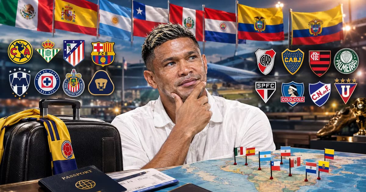 Teófilo Gutiérrez tiene en el extranjero una opción para seguir jugando en 2027