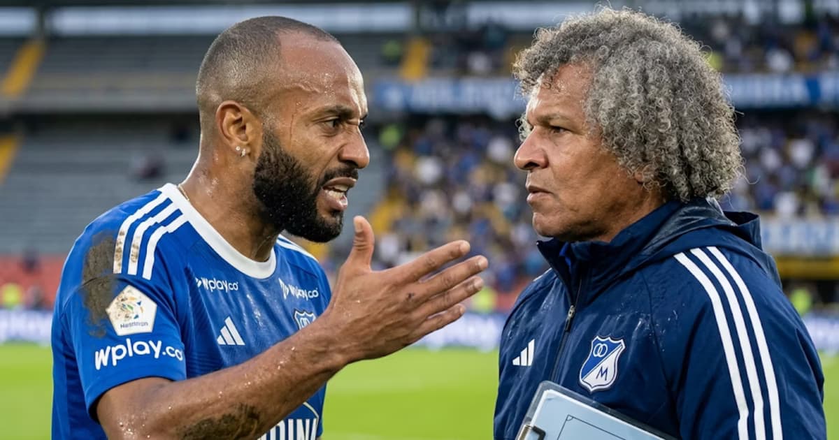 Leonai Souza pone a Millonarios una exigencia que va más allá de ganar la Liga