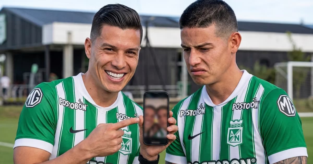 Matheus Uribe sí se tomó la foto con el niño que James Rodríguez habría ignorado tras partido de Nacional
