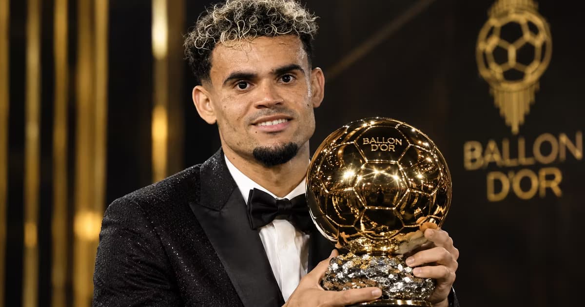 Luis Díaz terminó 24 en el Balón de Oro 2026 y quedó lejos del top diez