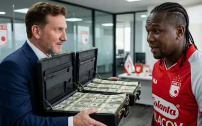 Alejandro Domínguez y Hugo Rodallega
