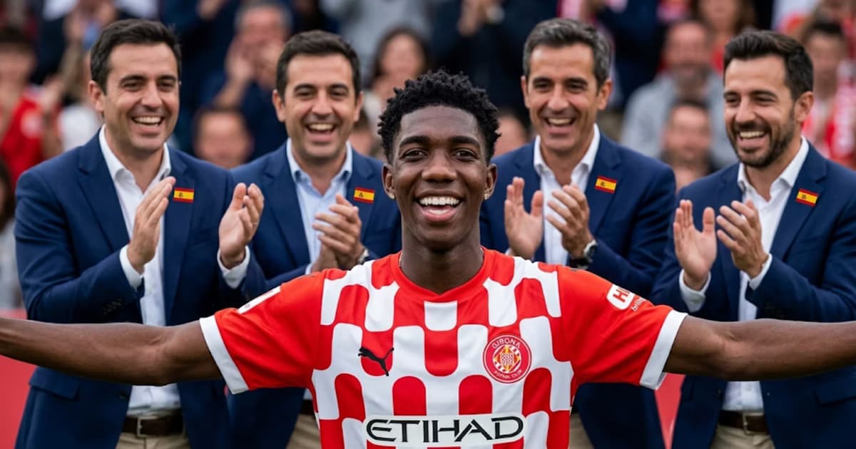 Yaser Asprilla volvió a marcar con Girona ante Tenerife y conquistó a la prensa española